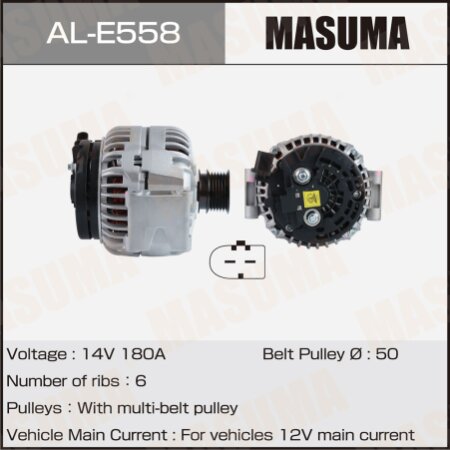 Alternator, AL-E558