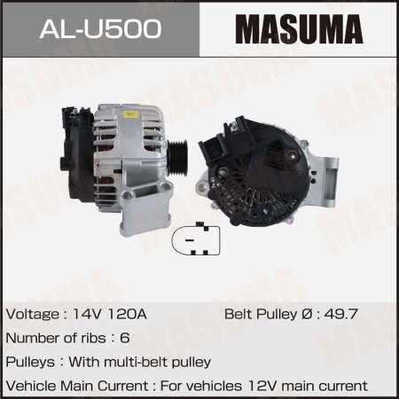 Alternator, AL-U500