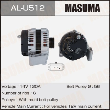 Alternator, AL-U512