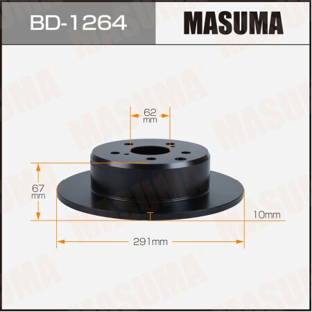 Brake disk Masuma, BD-1264