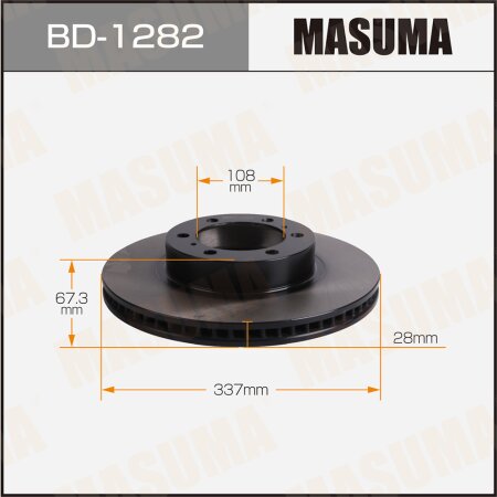 Brake disk Masuma, BD-1282