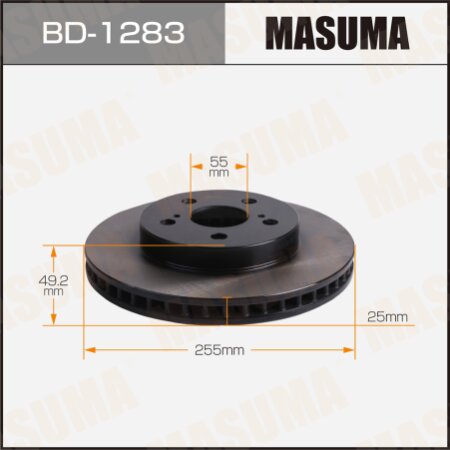 Brake disk Masuma, BD-1283