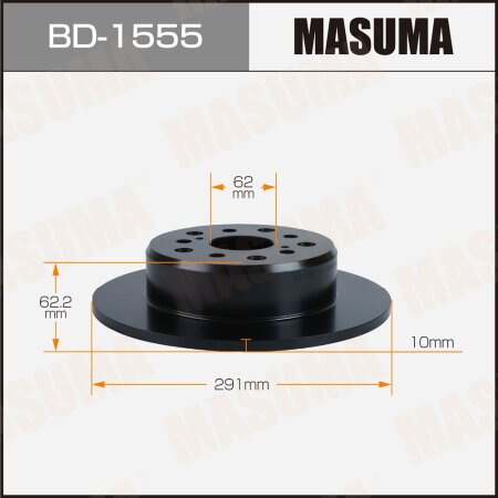 Brake disk Masuma, BD-1555