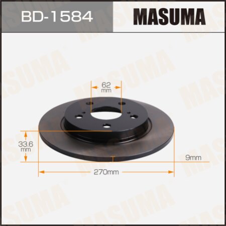 Brake disk Masuma, BD-1584