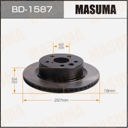 Brake disk Masuma, BD-1587