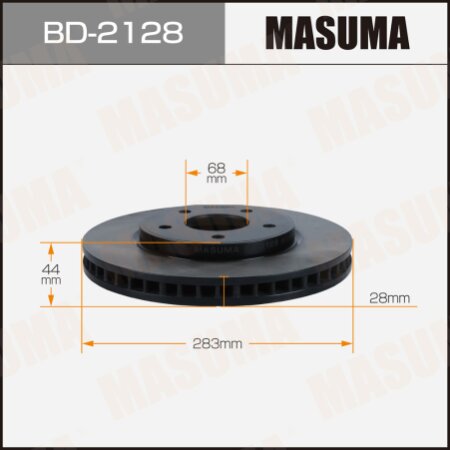 Brake disk Masuma, BD-2128