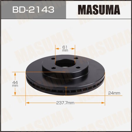 Brake disk Masuma, BD-2143