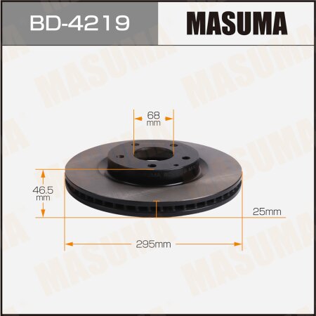 Brake disk Masuma, BD-4219