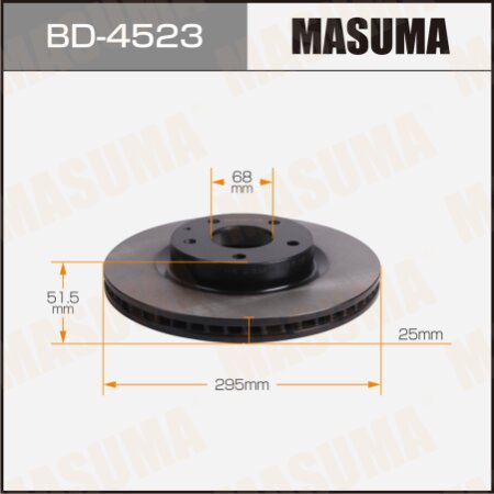 Brake disk Masuma, BD-4523