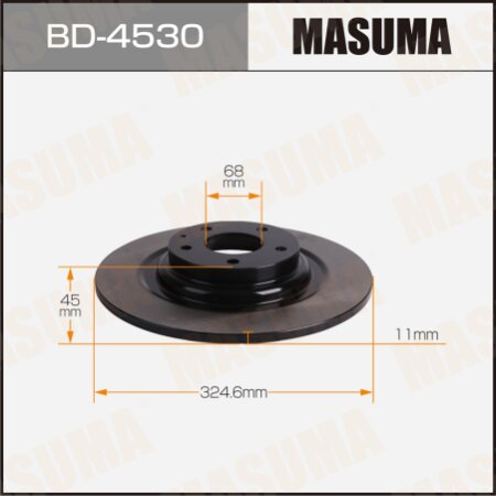 Brake disk Masuma, BD-4530