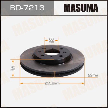 Brake disk Masuma, BD-7213