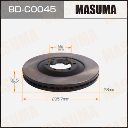 Brake disk Masuma, BD-C0045