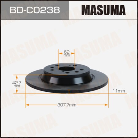 Brake disk Masuma, BD-C0238