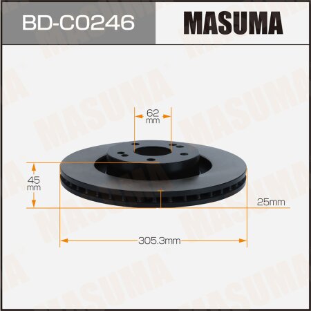 Brake disk Masuma, BD-C0246