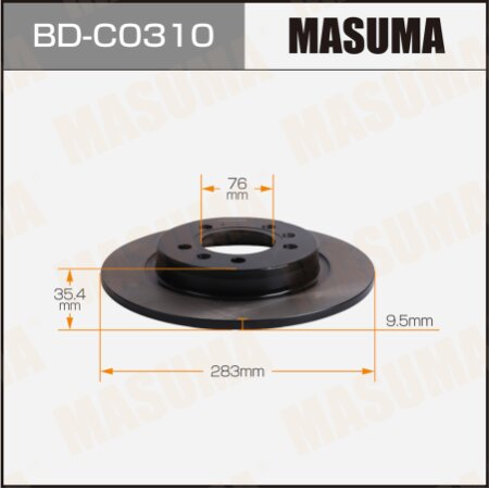 Brake disk Masuma, BD-C0310