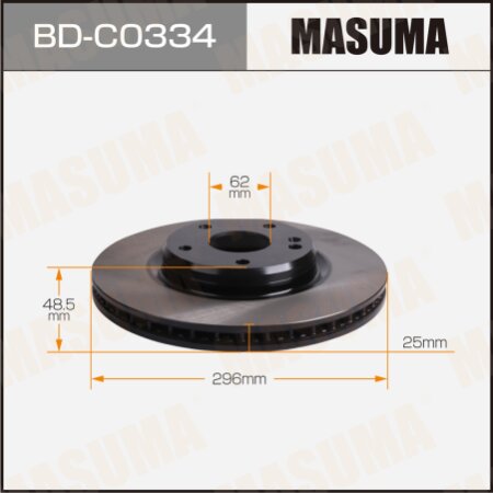 Brake disk Masuma, BD-C0334