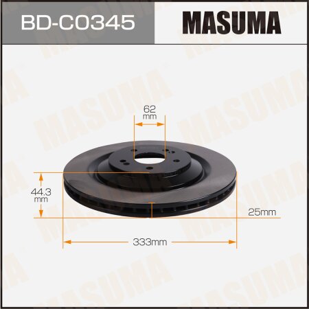Brake disk Masuma, BD-C0345