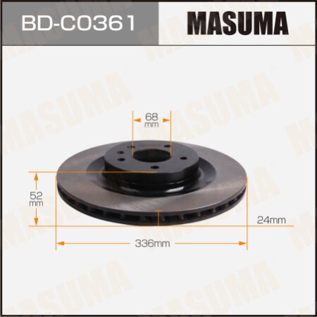 Brake disk Masuma, BD-C0361