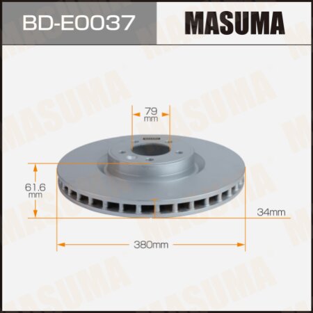 Brake disk Masuma, BD-E0037