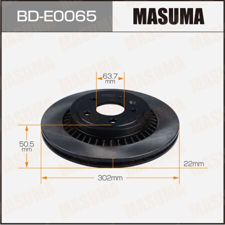 Brake disk Masuma, BD-E0065