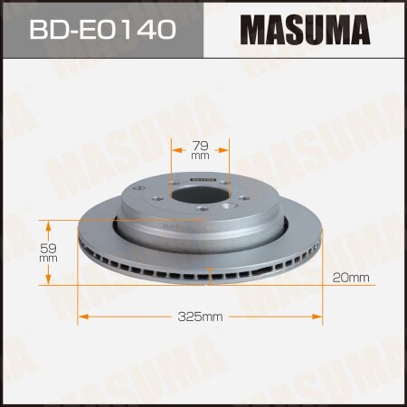 Brake disk Masuma, BD-E0140