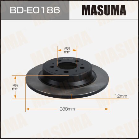 Brake disk Masuma, BD-E0186