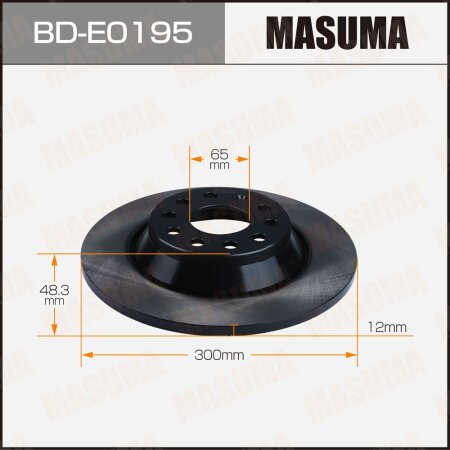 Brake disk Masuma, BD-E0195