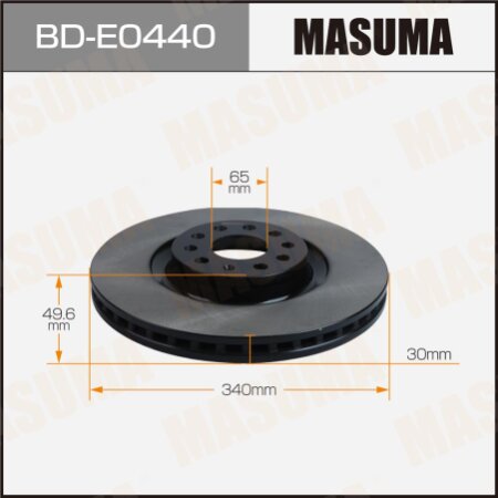 Brake disk Masuma, BD-E0440