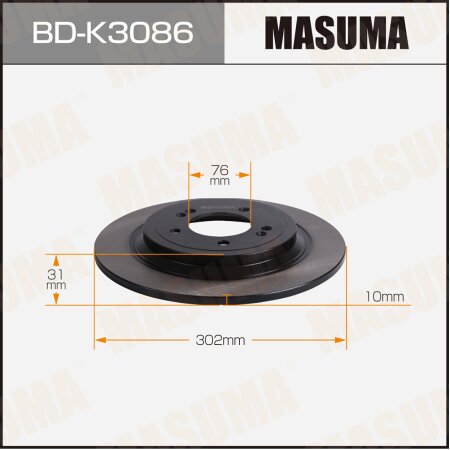 Brake disk Masuma, BD-K3086