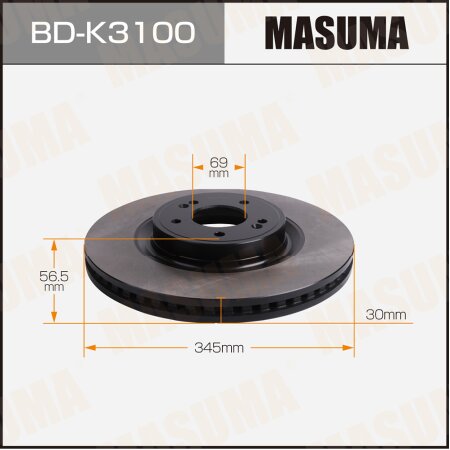 Brake disk Masuma, BD-K3100