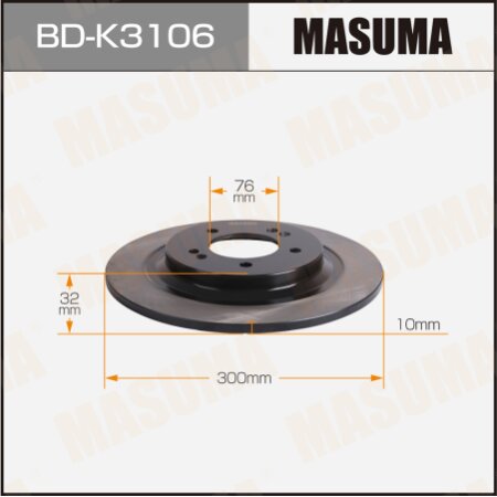 Brake disk Masuma, BD-K3106