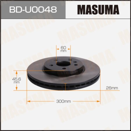 Brake disk Masuma, BD-U0048
