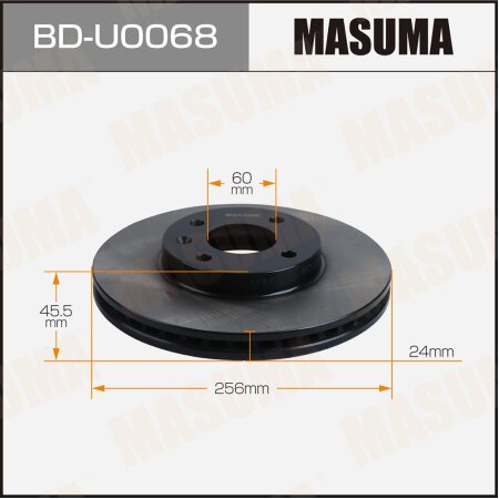 Brake disk Masuma, BD-U0068