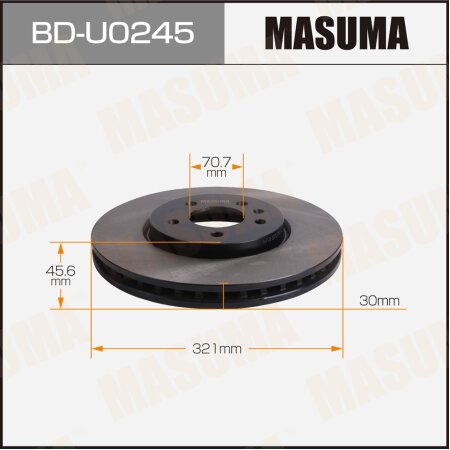 Brake disk Masuma, BD-U0245