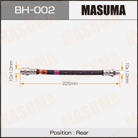Brake hose Masuma, BH-002