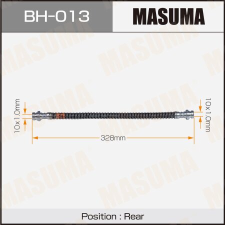 Brake hose Masuma, BH-013