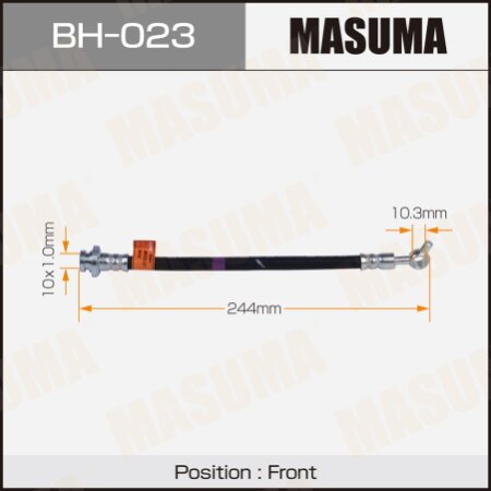 Brake hose Masuma, BH-023