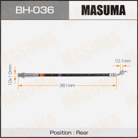 Brake hose Masuma, BH-036