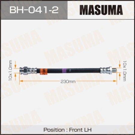 Brake hose Masuma, BH-041-2