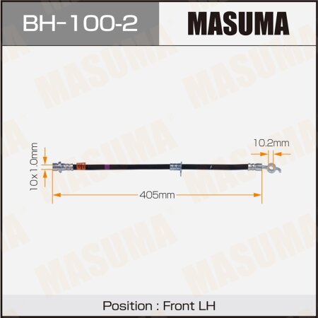 Brake hose Masuma, BH-100-2