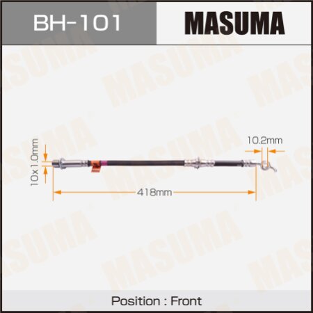 Brake hose Masuma, BH-101