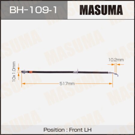 Brake hose Masuma, BH-109-1