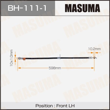 Brake hose Masuma, BH-111-1