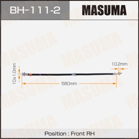 Brake hose Masuma, BH-111-2