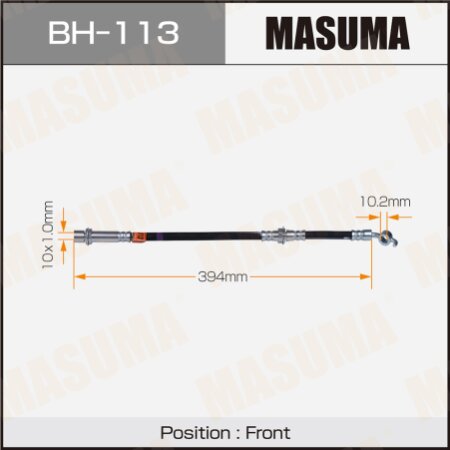 Brake hose Masuma, BH-113