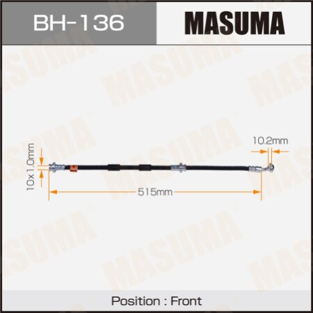 Brake hose Masuma, BH-136