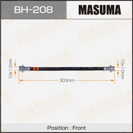 Brake hose Masuma, BH-208