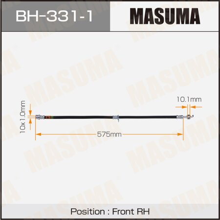 Brake hose Masuma, BH-331-1