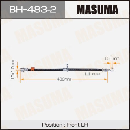 Brake hose Masuma, BH-483-2