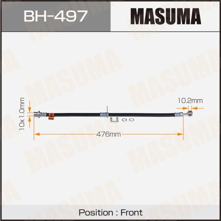 Brake hose Masuma, BH-497